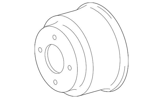 16371-38010 Деталь FAN PULLEY
