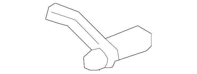 22893632 Деталь INNER HINGE PLR BAFFLE, LEFT