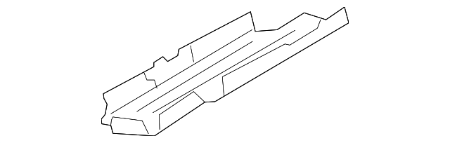 23191359 Деталь INNER HINGE PLR BAFFLE PLATE, RIGHT