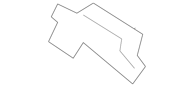23200357 Деталь INNER W/S PILLAR BAFFLE, RIGHT