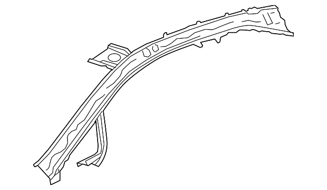 23235317 Деталь INNER W/S PILLAR, LEFT