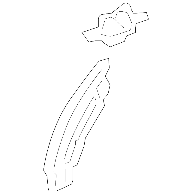 04621-SAA-G00ZZ Деталь STIFFENER SET, R. FR. WHEELHOUSE GUSSET
