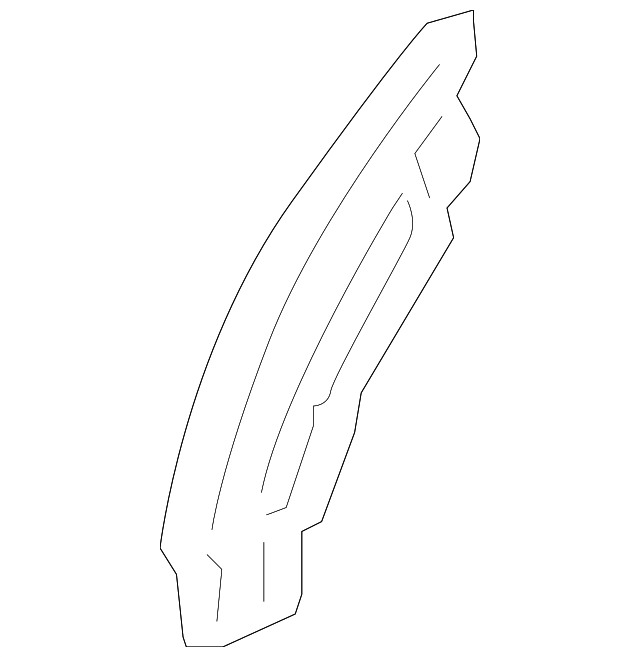 60755-SAA-G01ZZ Деталь GUSSET, L. FR. WHEELHOUSE