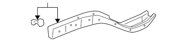 04615-SLN-A10ZZ Деталь FRAME SET, L. FR. SIDE