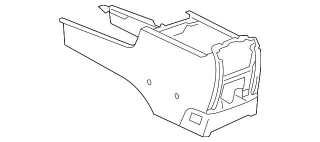 58910-AA030-B2 Деталь REAR CONSOLE