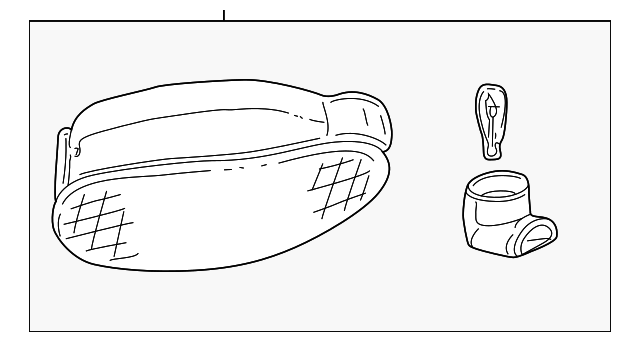 10386585 Деталь PARK LAMP ASSY, LEFT