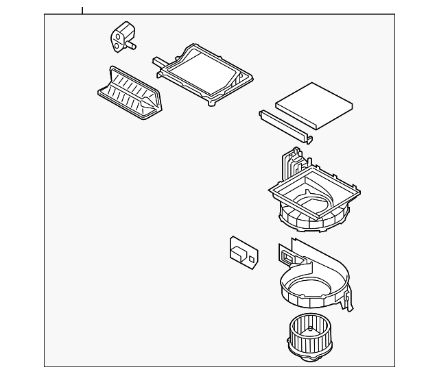 97100-4CBB0 BLOWER ASSY