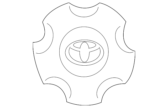 4260B-60030 Деталь CENTER CAP