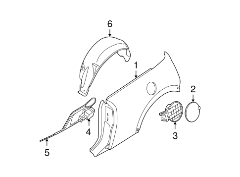 Cooper QUARTER PANEL & COMPONENTS