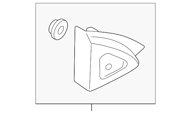 87650-2L010-4X Деталь CORNER COVER, LEFT