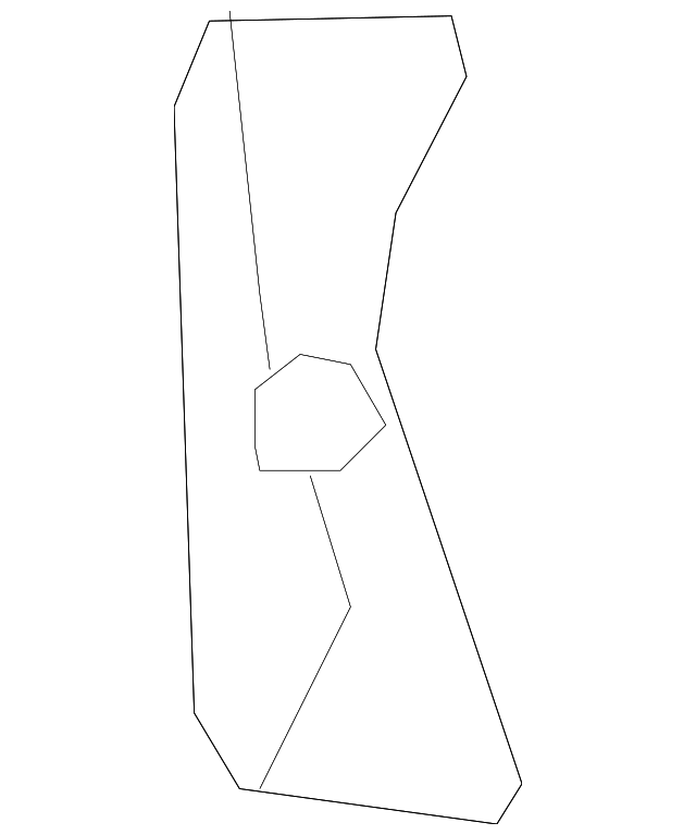 20983564 Деталь UPPER BRACKET, RIGHT