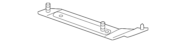 20982814 Деталь REAR CROSSMEMBER, LEFT