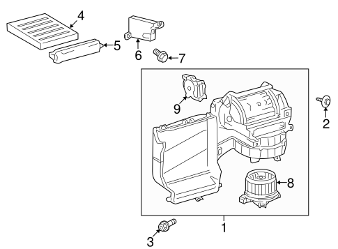 Tundra BLOWER MOTOR & FAN