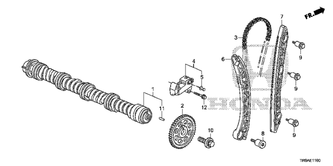 CIVIC SEDAN CAMSHAFT - CAM CHAIN (1.8L)