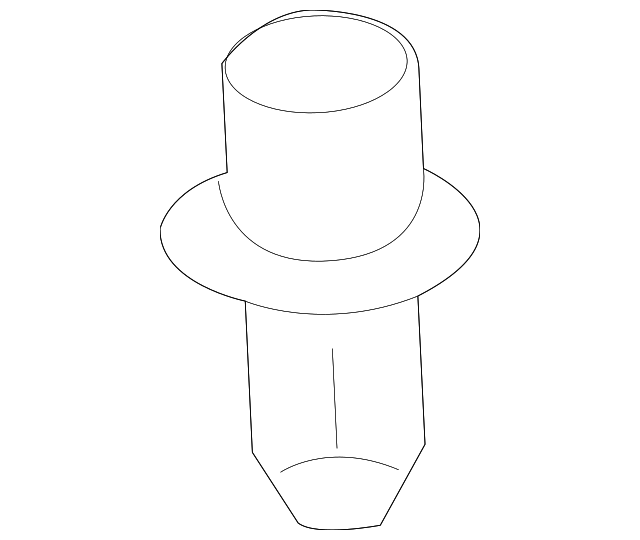 19316747 Деталь COWL GRILLE RETAINER