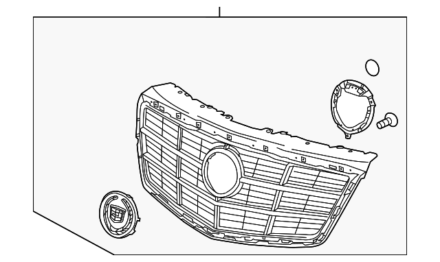 22806394 Деталь GRILLE ASSY