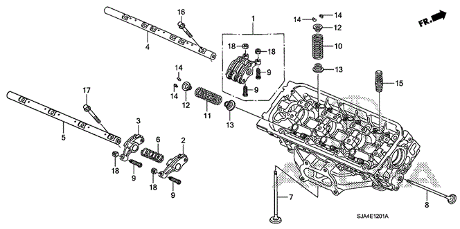 RL VALVE - ROCKER ARM (RR.) (1)