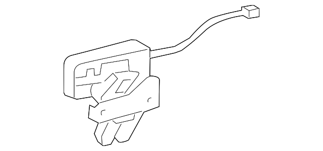 69350-21120 LOCK ASSY