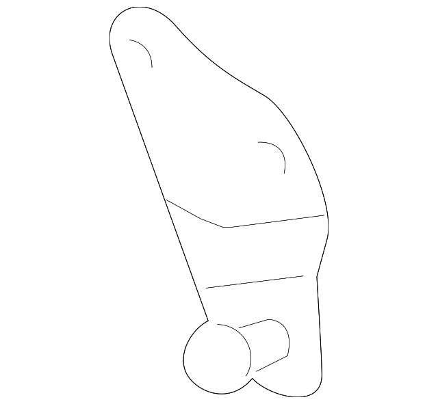 68946-21040 LIFT CYLINDER BRACKET, LEFT