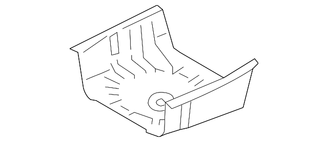 52129AJ00B9P Деталь REAR FLOOR PAN