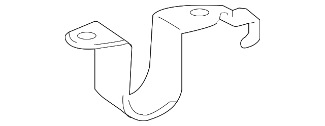 48832-33070 Деталь STABILIZER BAR BRACKET, RIGHT