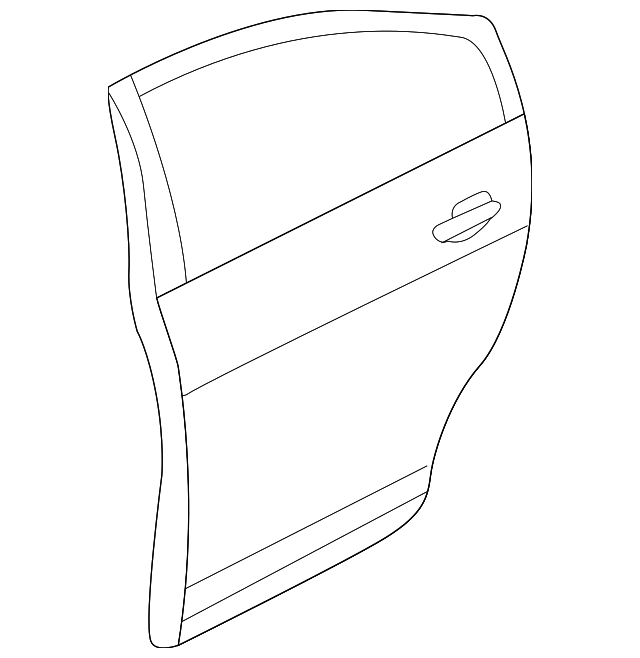 82100-7Y030 Деталь DOOR SHELL, RIGHT