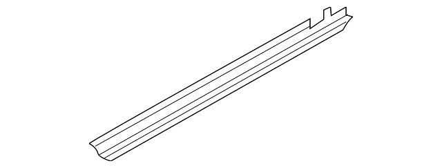 82876-ZK00A Деталь LOWER W'STRIP, RIGHT