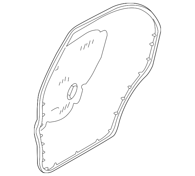 82830-7Y000 Деталь SURROUND W'STRIP, RIGHT