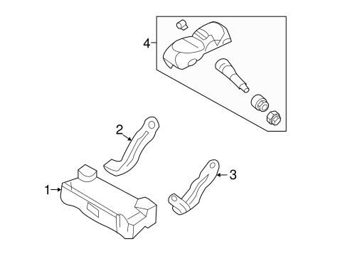 Sportage TIRE PRESSURE MONITOR COMPONENTS