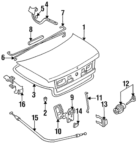 Sephia LID & COMPONENTS