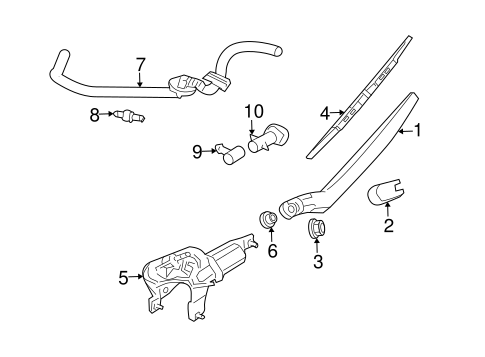 Murano WIPER & WASHER COMPONENTS 2