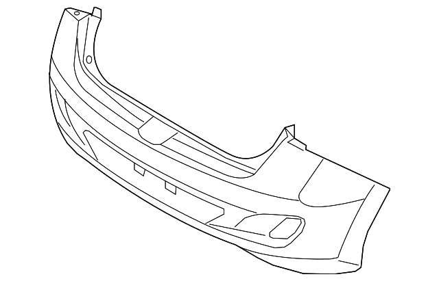 86611-A5000 Деталь BUMPER COVER