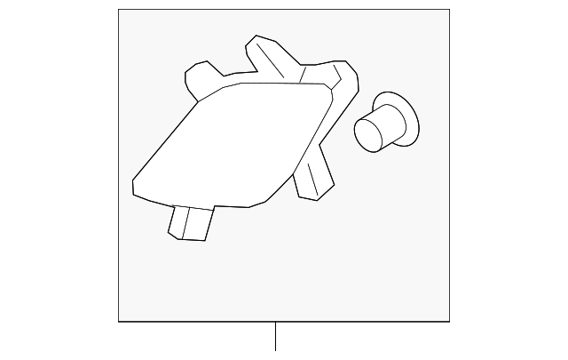 92405-A5100 Деталь REFLECTOR, LEFT