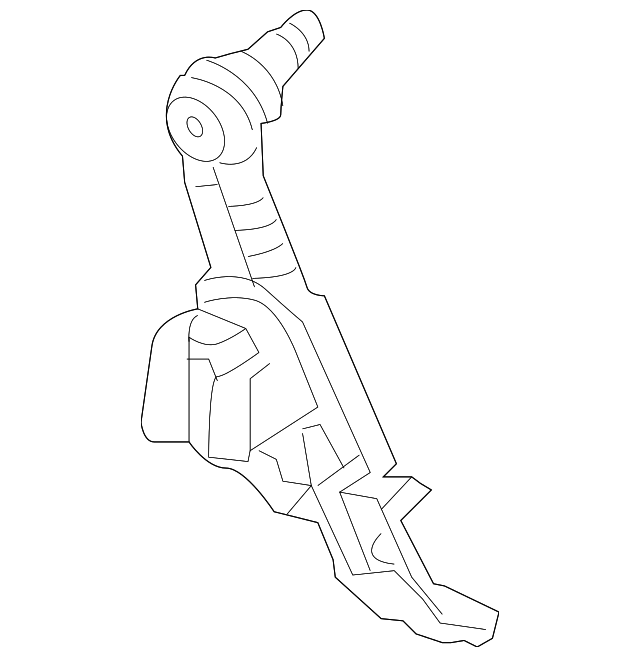 7B0-857-819-HL5 Деталь ADJUSTER, LEFT