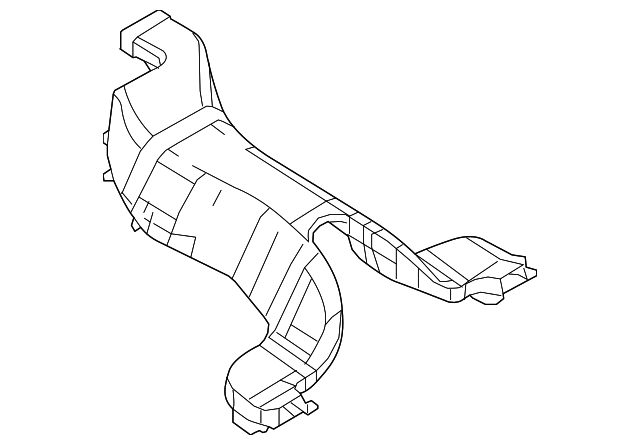 1W3Z-18C420-AA Деталь REAR DUCT