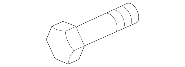 22598017 MOUNT BRACKET BOLT, RIGHT