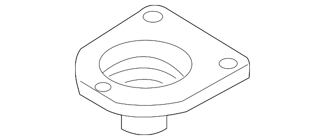 22721046 MOUNT PLATE, RIGHT