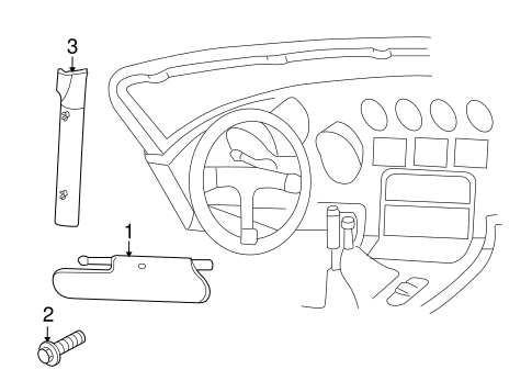 Viper INTERIOR TRIM - ROOF 2