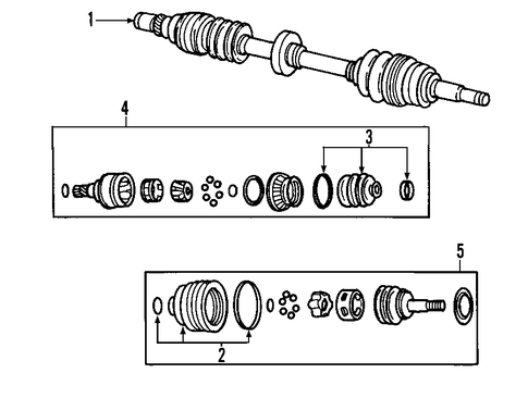 Verona AXLE SHAFTS & JOINTS