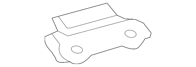 68810-0E020 Деталь HINGE, LEFT