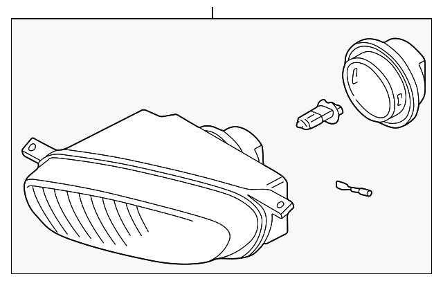 7D0-941-700-C FOG LAMP ASSY