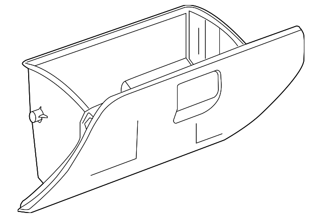 23280483 Деталь GLOVE BOX ASSY