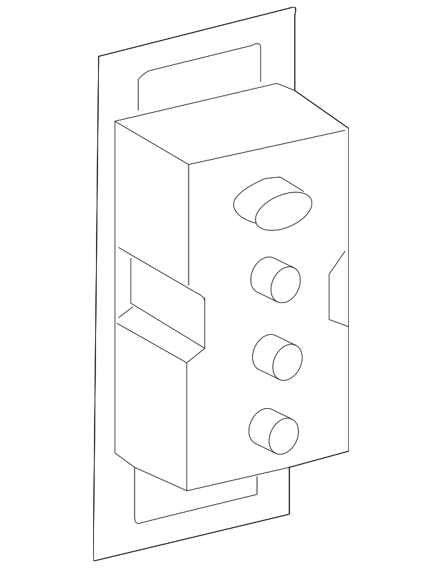 5103597AA Деталь LAMP HOUSING, RIGHT