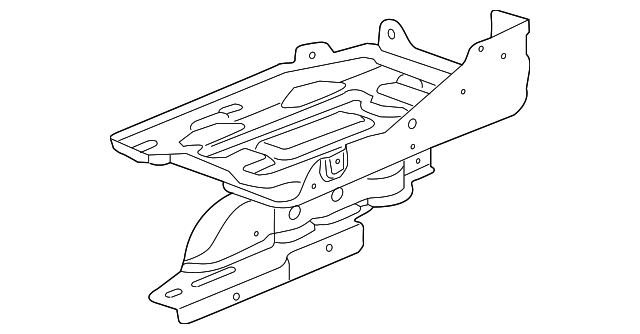 23437387 Деталь BATTERY TRAY