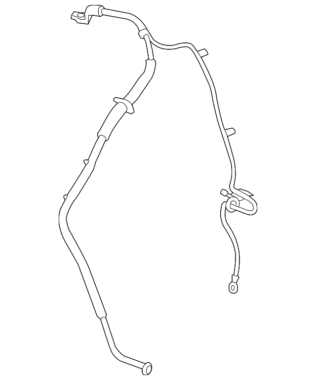 23445423 Деталь NEGATIVE CABLE