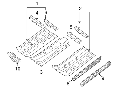 Sentra FLOOR & RAILS
