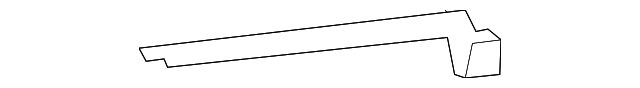 68103183AD BUMPER BRACKET, LEFT