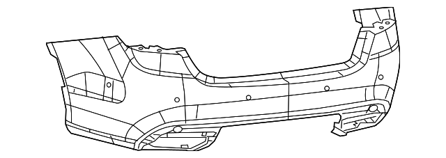 5NH89TZZAD BUMPER COVER