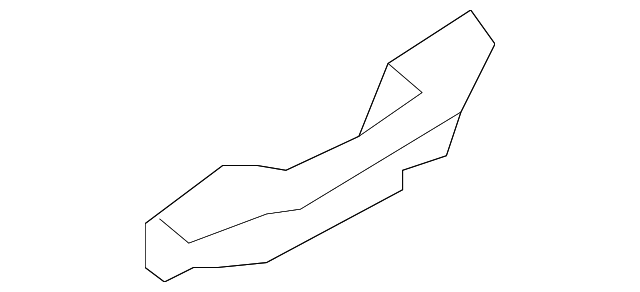 82655-2H001 HANDLE BASE, LEFT