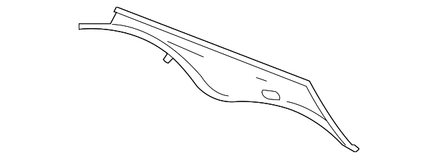 55157129AA Деталь HEADLAMP COVER, LEFT